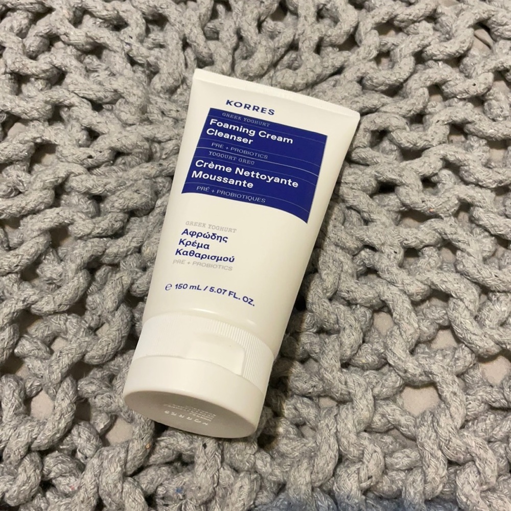 Korres Greek Yoghurt Foaming Cream Cleanser